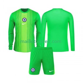 Maillot de Foot Chelsea Extérieur Gardien 2025-26 Manches Longues - Enfant